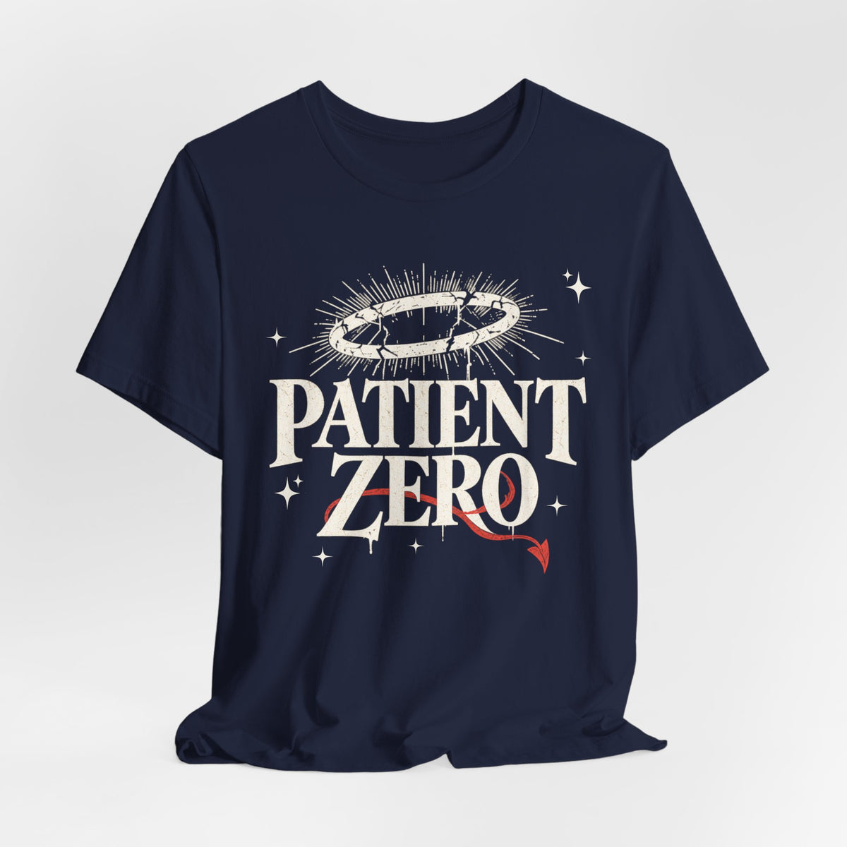 Front/Back Patient Zero T-Shirt — Gothic Anatomical Heart Tee