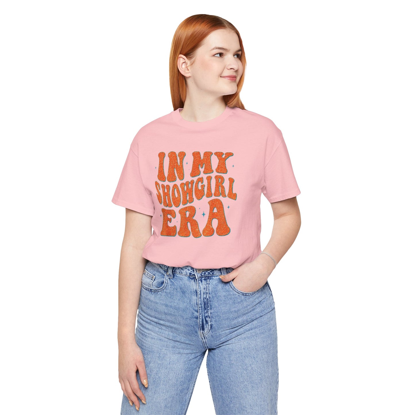 In My Showgirl Era Tee | Fun Graphic T-Shirt, Retro Vibe Shirt, Casual Wear, Festival Outfit, Gift Idea