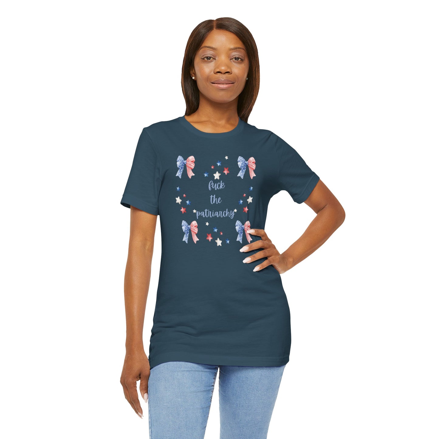 F*CK the Patriarchy - Unisex Jersey Short Sleeve Tee