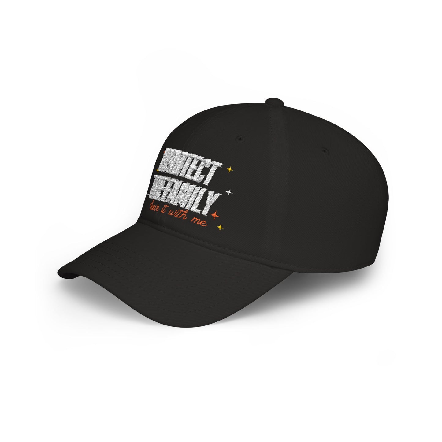 Baseball Cap — "I Protect The Family" Embroidered Dad Hat