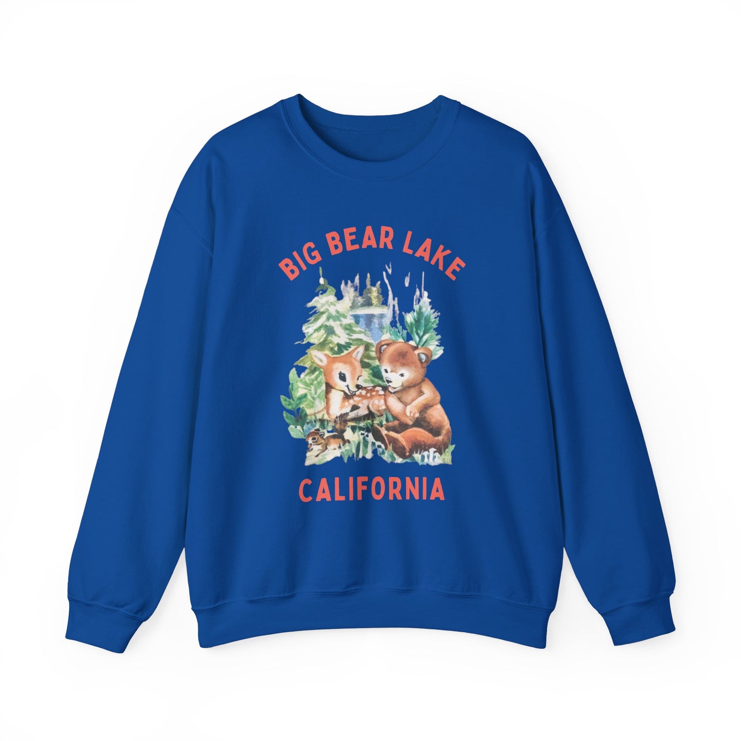 Big Bear Lake Unisex Heavy Blend™ Crewneck Sweatshirt
