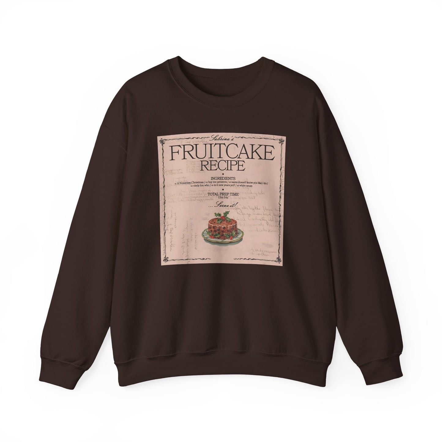 fruitcake recipe Unisex Heavy Blend™ Crewneck Sweatshirt