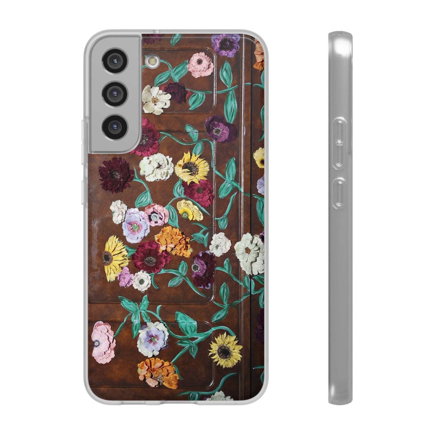 Surprise Song Flower Piano Phone Flexi Cases