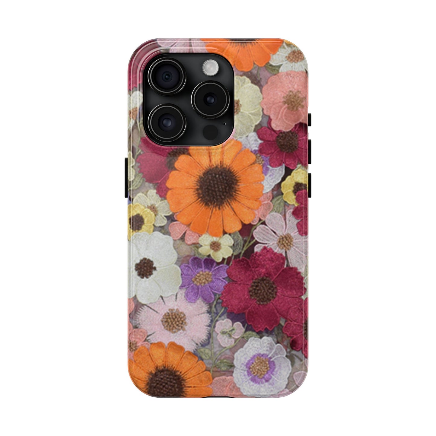 Swiftie Floral Tough Phone Case - Inspired by Tay's 2021 Grammy's Dress!