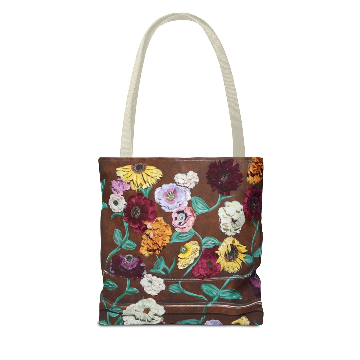 Surprise Song Floral Piano - Tote Bag