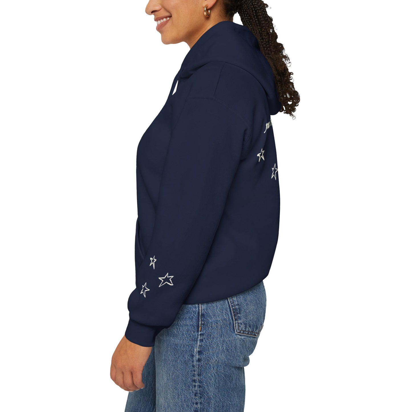 Eyes Full of Stars Front and Back - Unisex Heavy Blend™ Hooded Sweatshirt