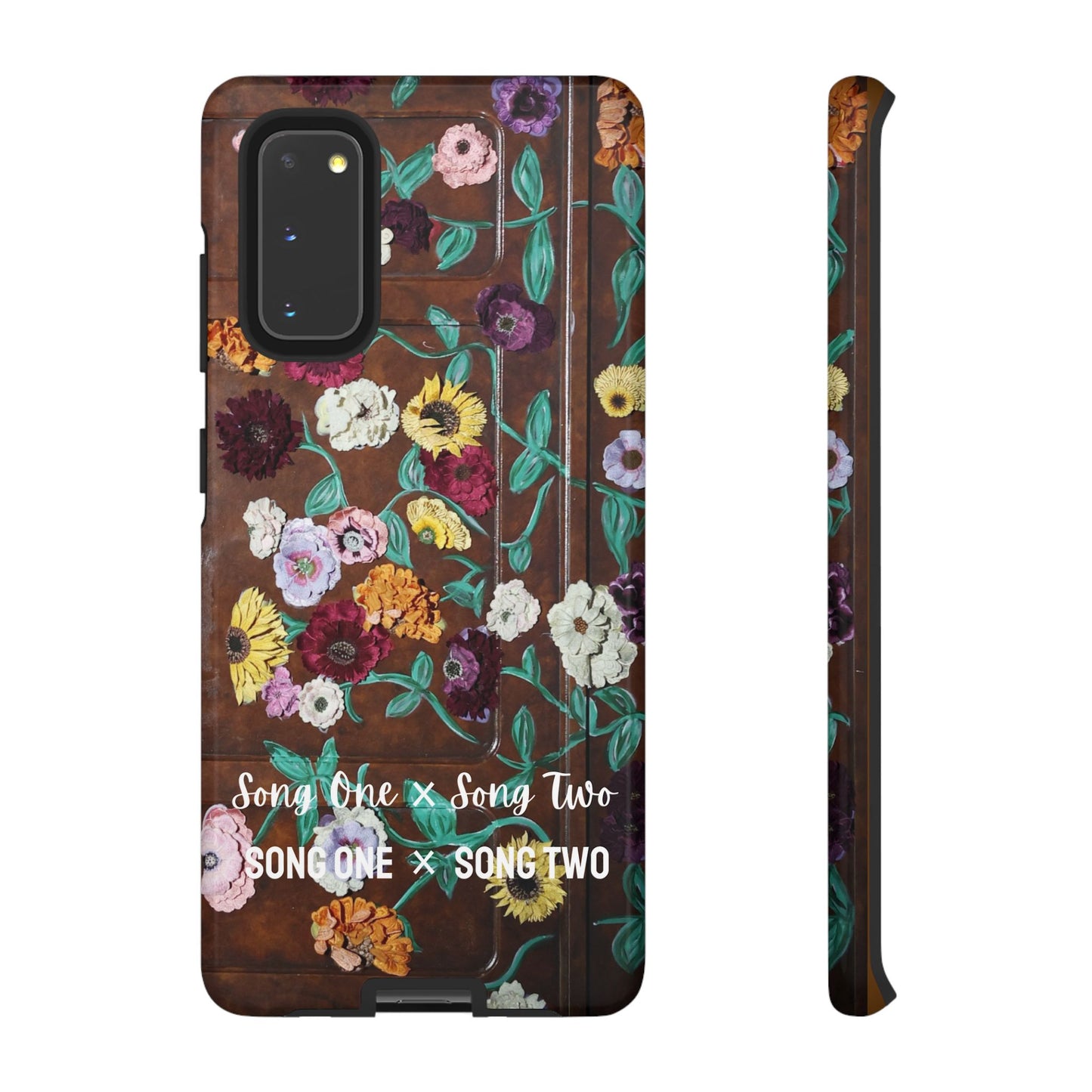 CUSTOMIZABLE with Surprise Song Titles - Surprise Song Floral Piano - Tough Cases