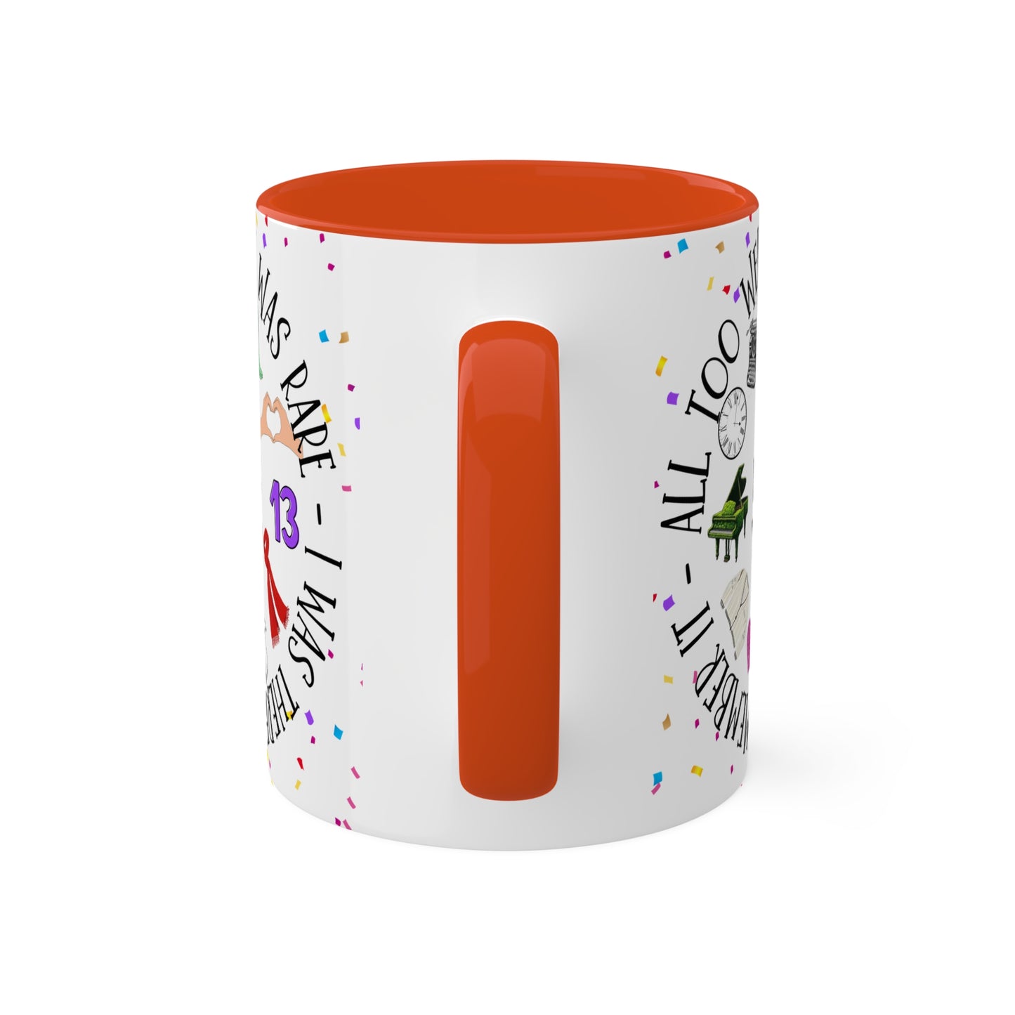 Concert Icons - I remember it all too well - Colorful Mugs, 11oz