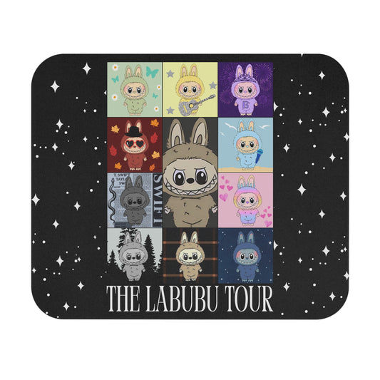 Cute Character Tour Mouse Pad | Swiftie Desk Accessory, Gaming Mouse Pad, Office Gift, Animal Lovers, Fun Workspace Decor