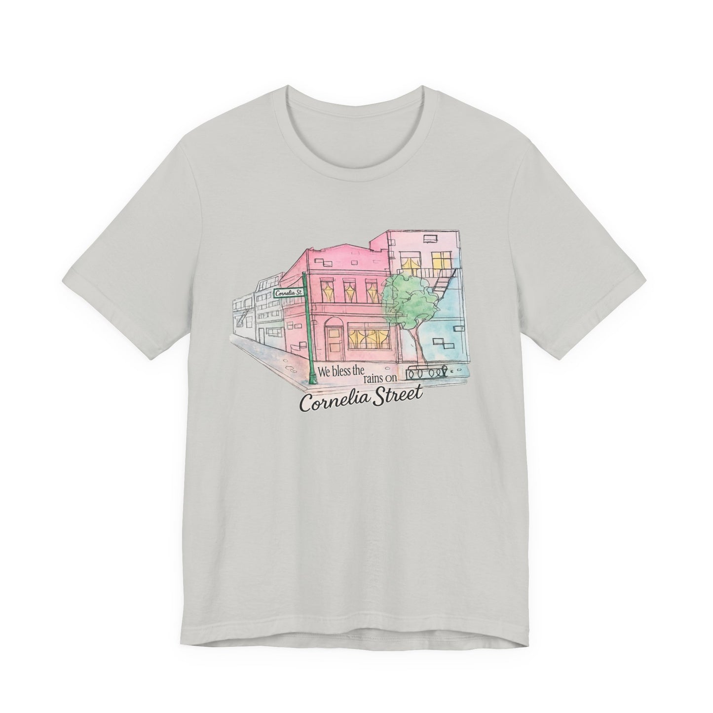 Cornelia Street Illustration Solid Tee
