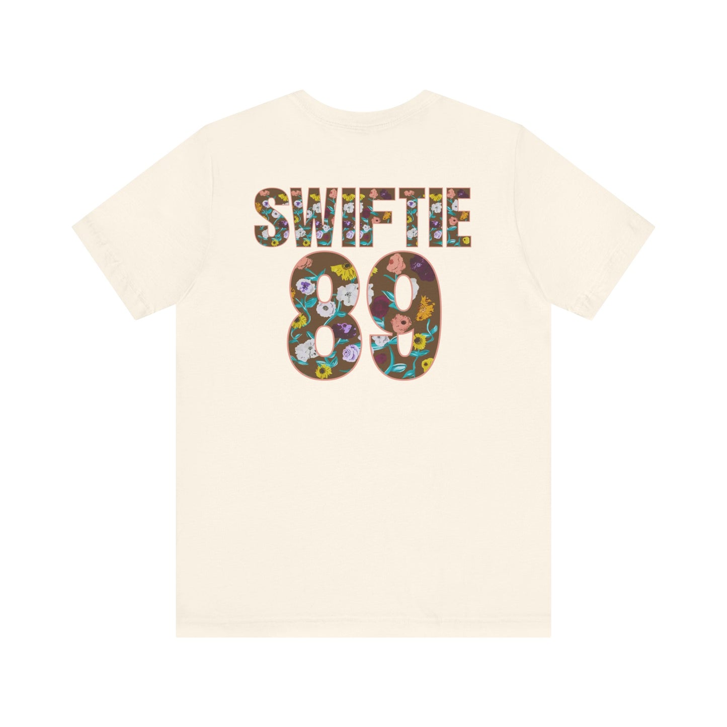 Floral Swiftie Tee - Unisex Jersey Short Sleeve T-Shirt