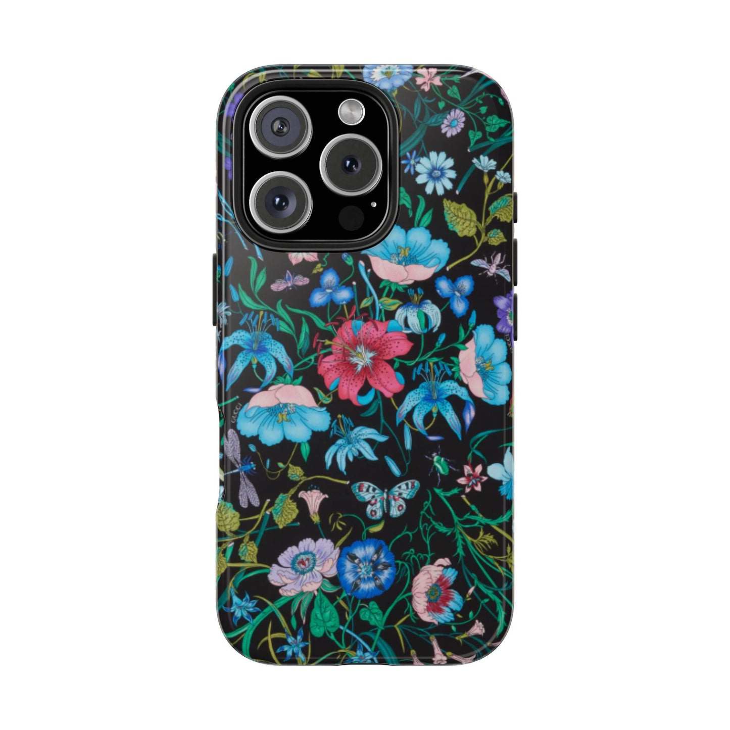 Vibrant Floral Tough Phone Case - Stylish and Durable Protection