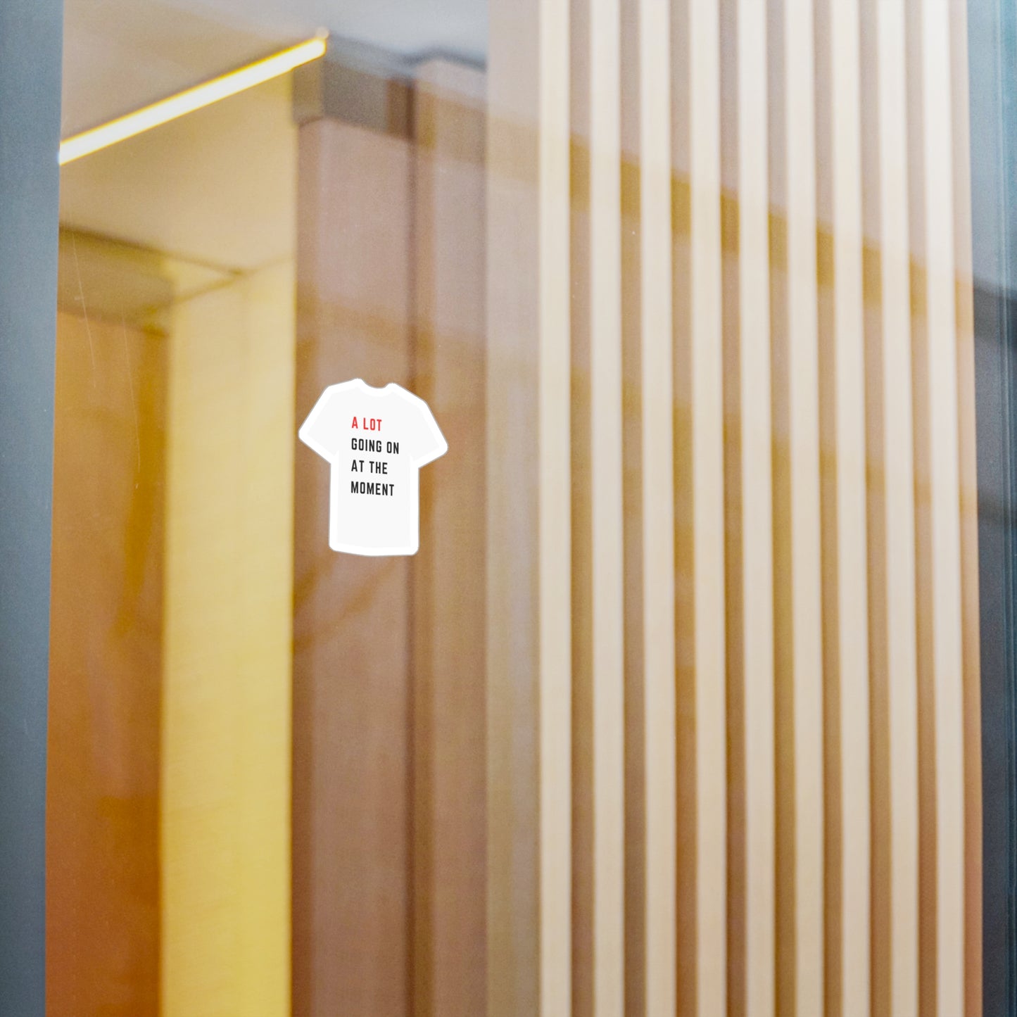 A lot going on at the moment - 22 Shirt - Vinyl Sticker