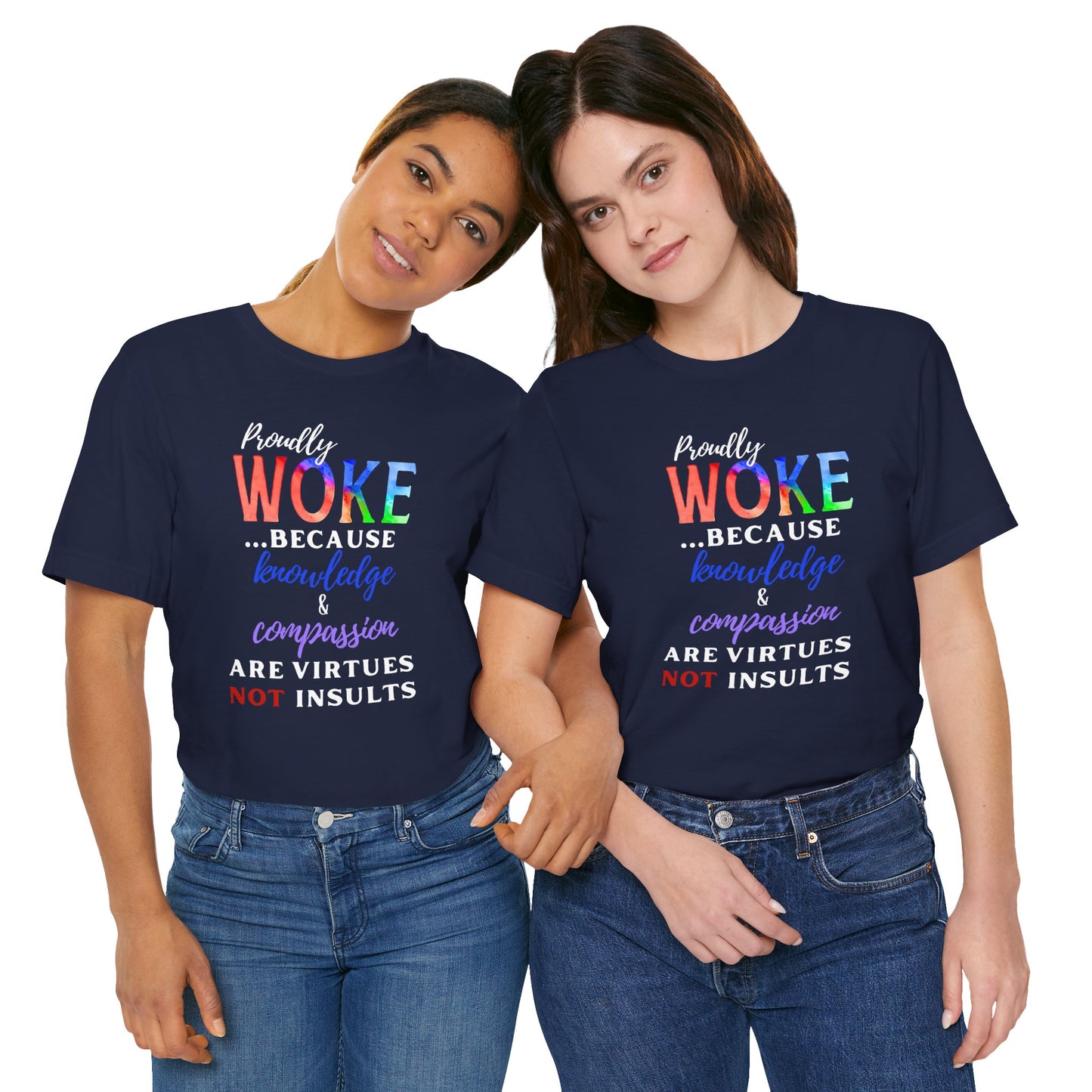 Proudly WOKE Short Sleeve Tee | Unisex T-Shirt for Activists, Social Justice Events, Casual Wear, Gift for Friends, Inclusive [...]