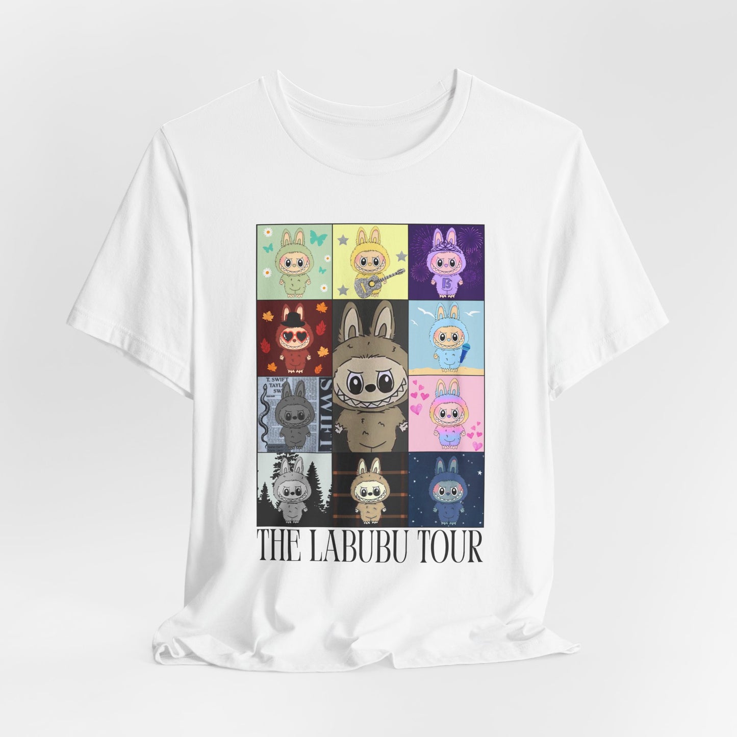 Characters Era Tee - Perfect for Casual Outings, Gifts, Festivals, Childbirth Announcements, Pet Lovers