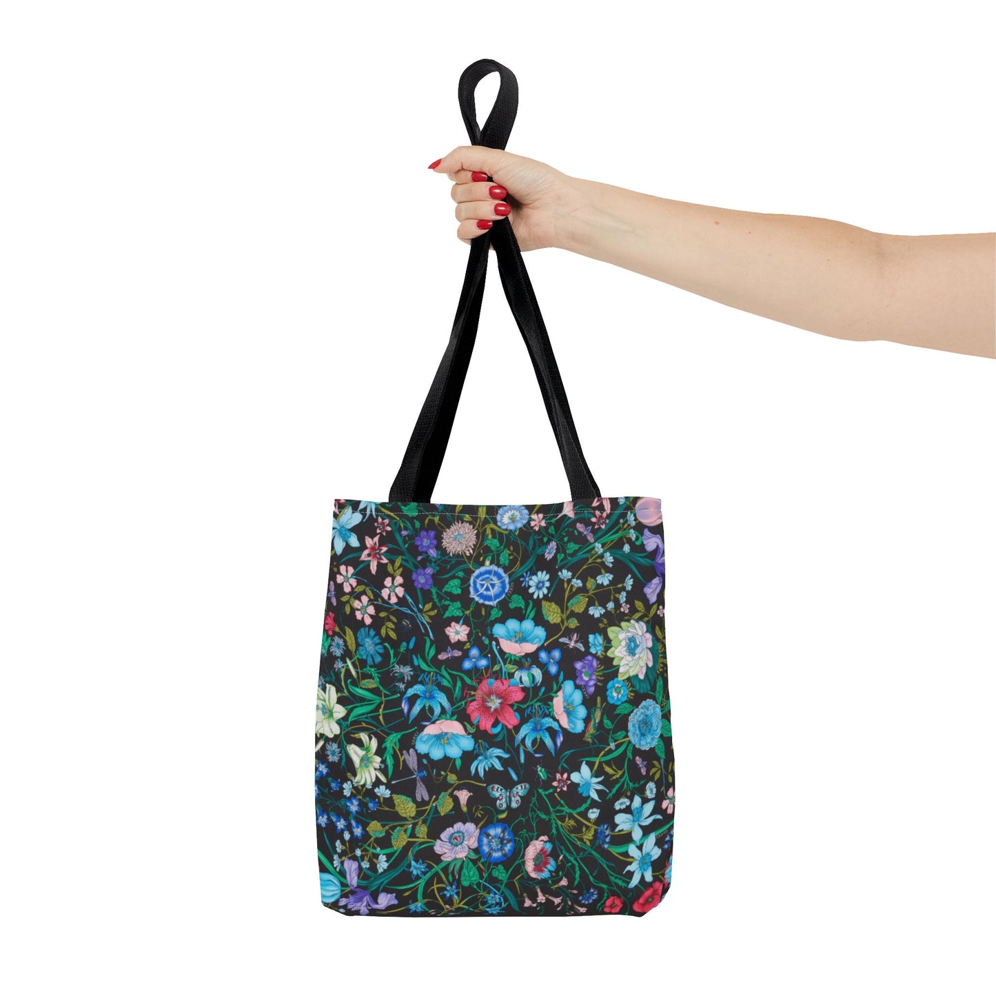 Vibrant Floral Tote Bag "Flora Inspired"- Stylish Reusable Shopping Bag for Eco-Friendly Living