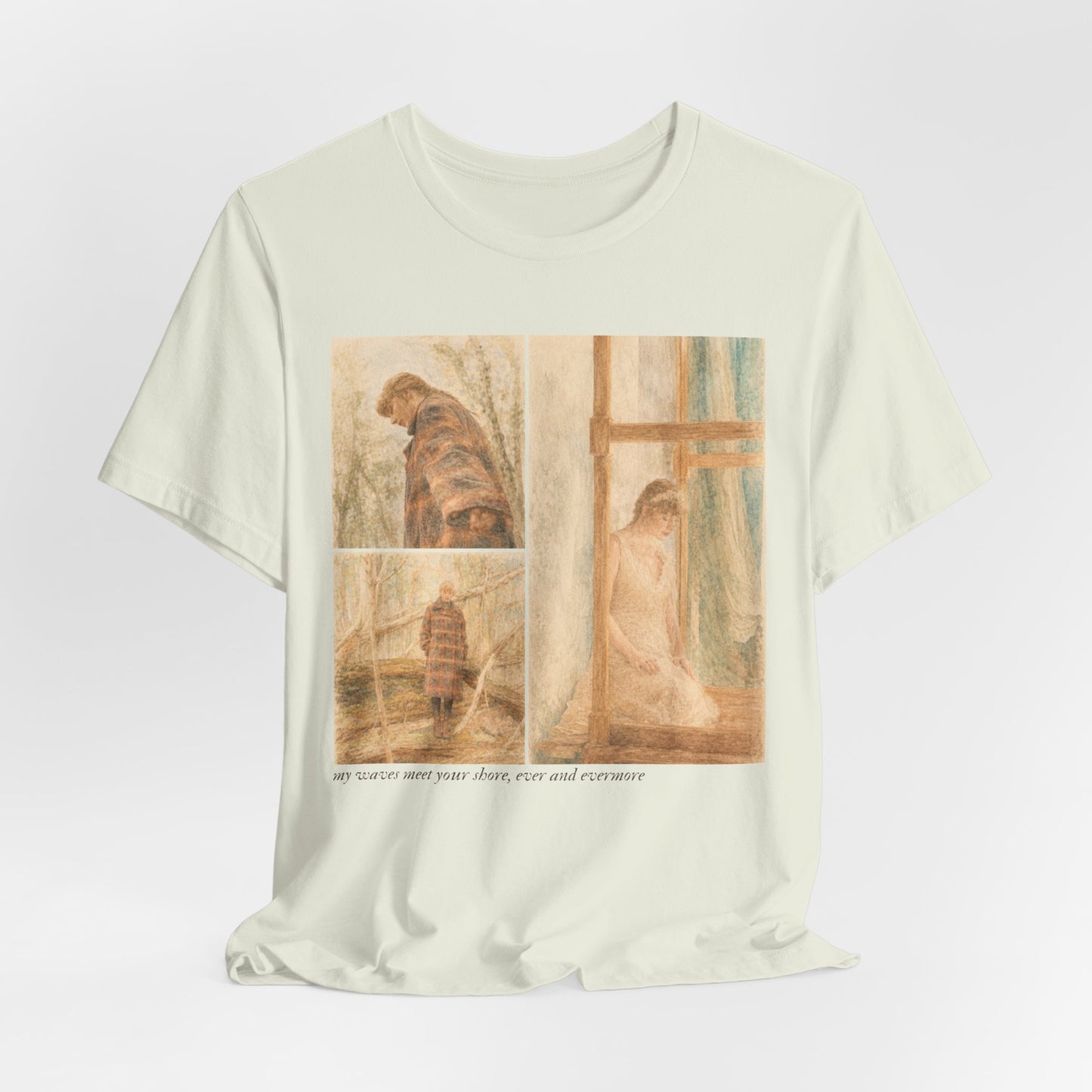 my waves - Soft Pastel Illustration Shirt