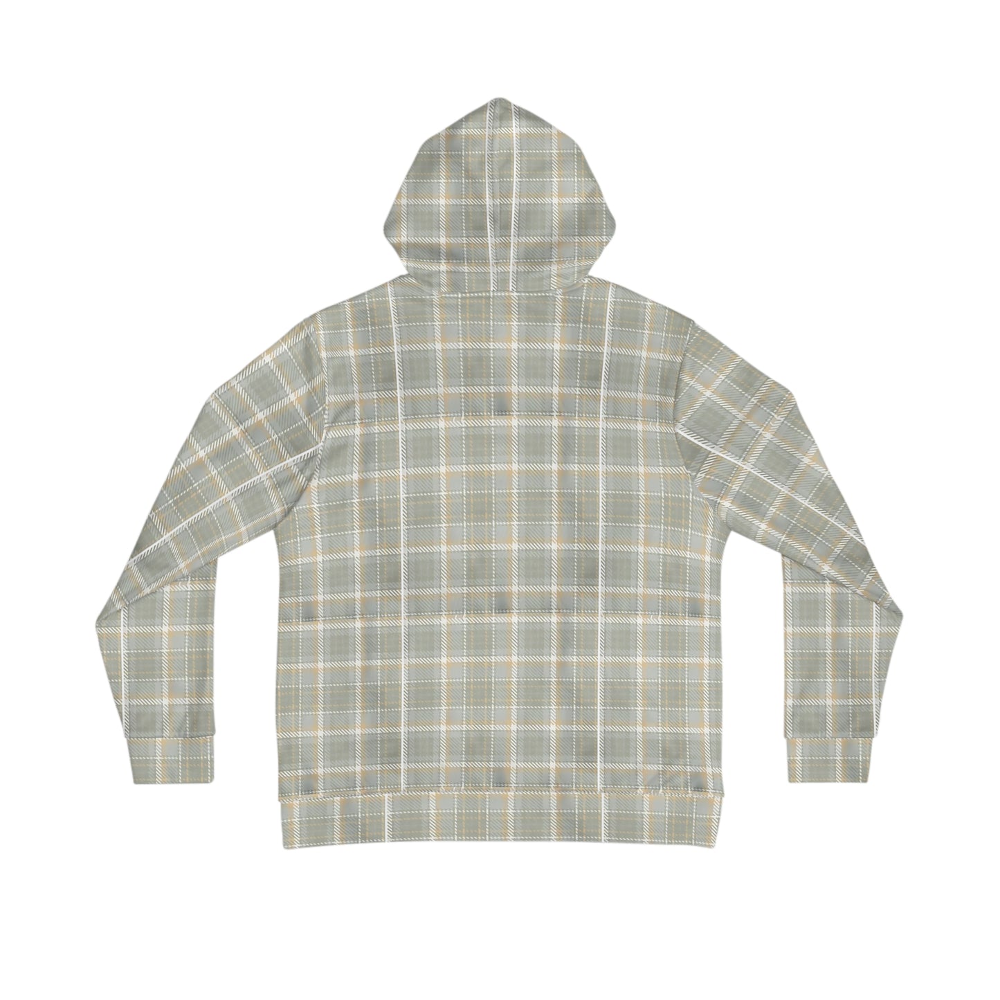 Plaid Happier - Men's Hoodie (AOP)