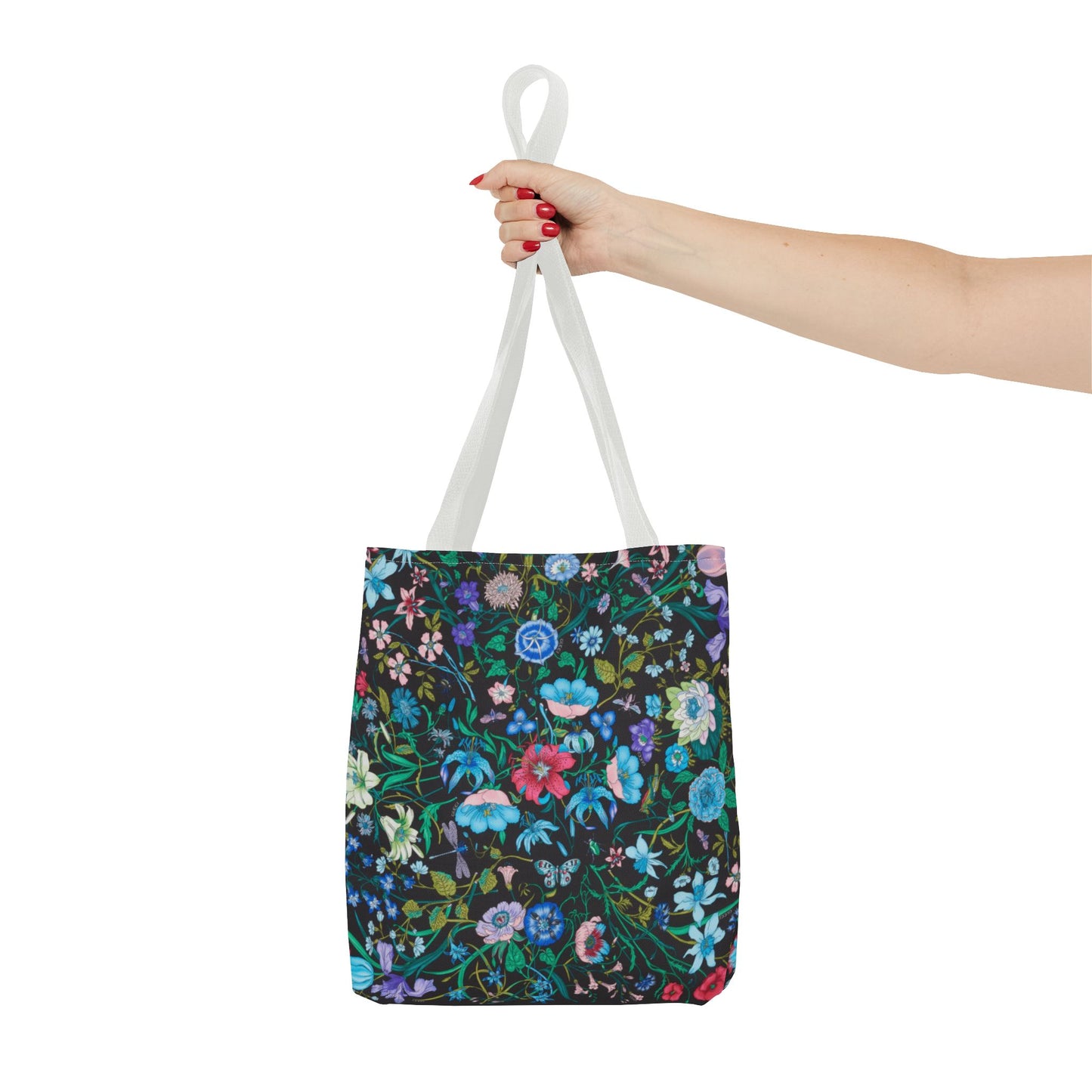 Vibrant Floral Tote Bag "Flora Inspired"- Stylish Reusable Shopping Bag for Eco-Friendly Living