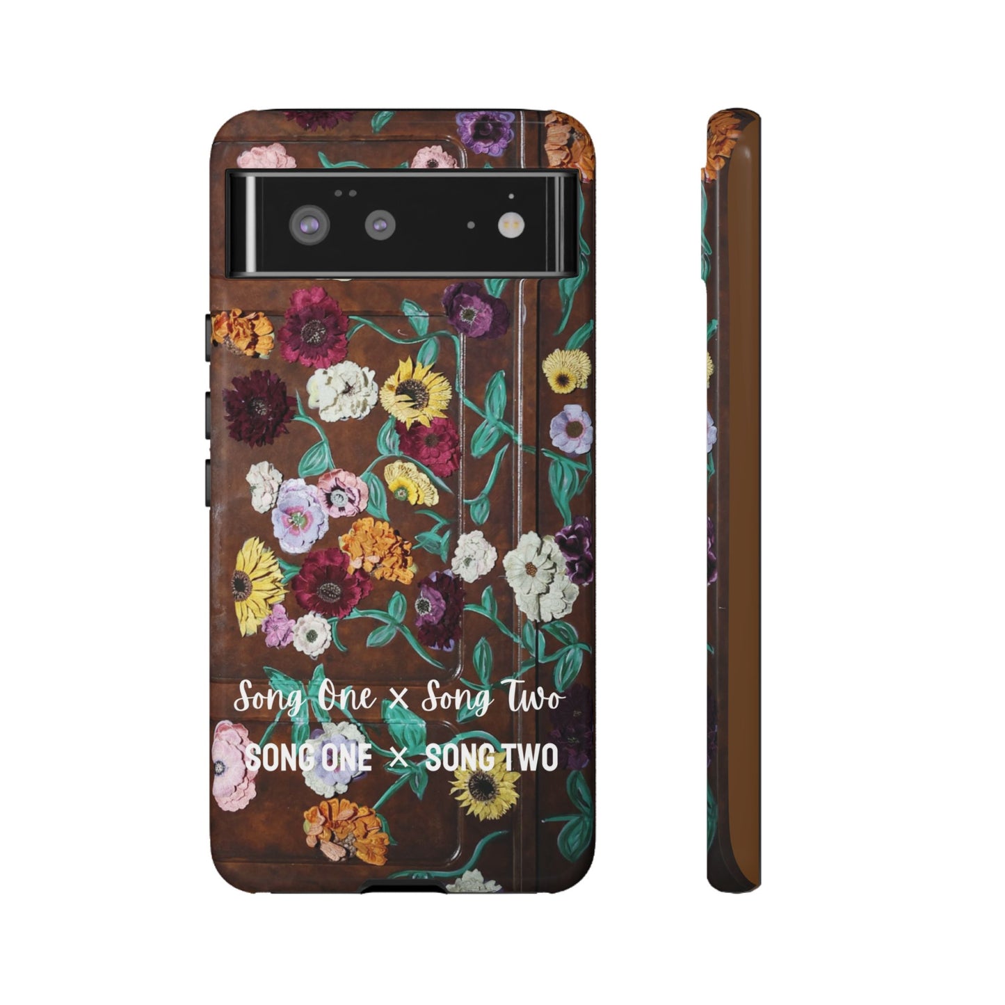 CUSTOMIZABLE with Surprise Song Titles - Surprise Song Floral Piano - Tough Cases