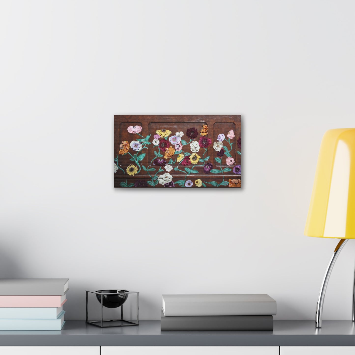 Surprise Song Flower Piano Wall Art - Canvas