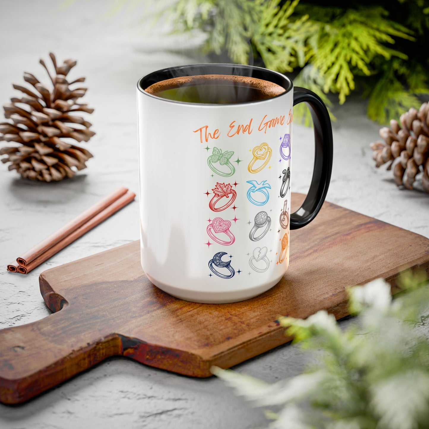 End Game Engagement Era Mugs | Unique Gift for Fans, Coffee Lovers, Home Decor, Birthday, and Celebration Occasions