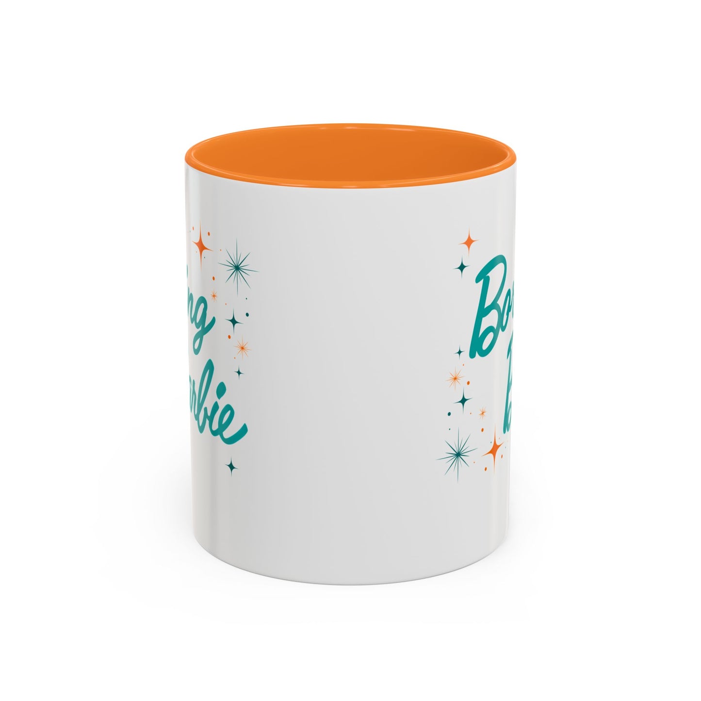 Colorful Boring B Mug - Fun Ceramic Cup, Unique Gift for Her, Retro Vibe Coffee Mug, Birthday or Celebration Mug, Quirky Drinkware