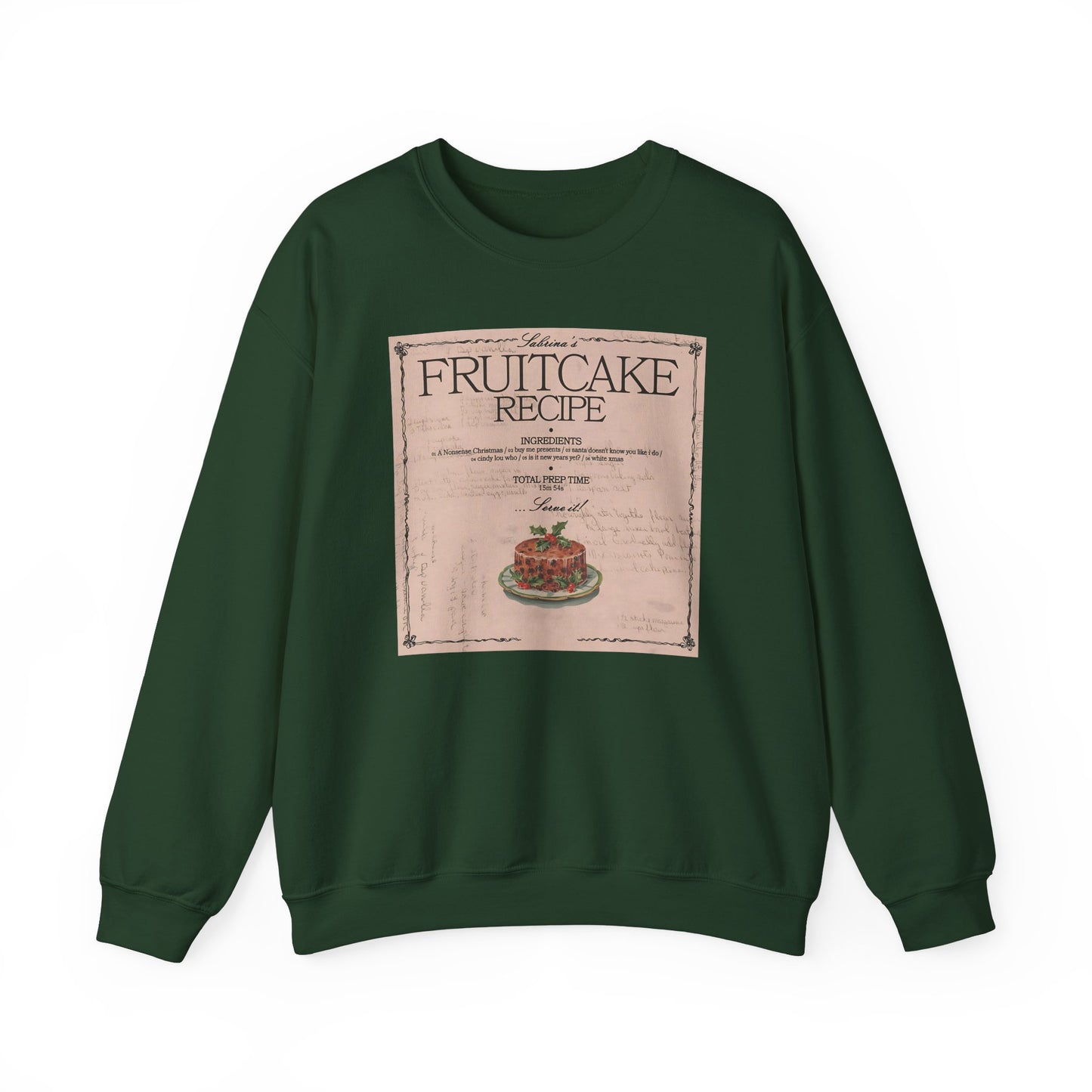fruitcake recipe Unisex Heavy Blend™ Crewneck Sweatshirt