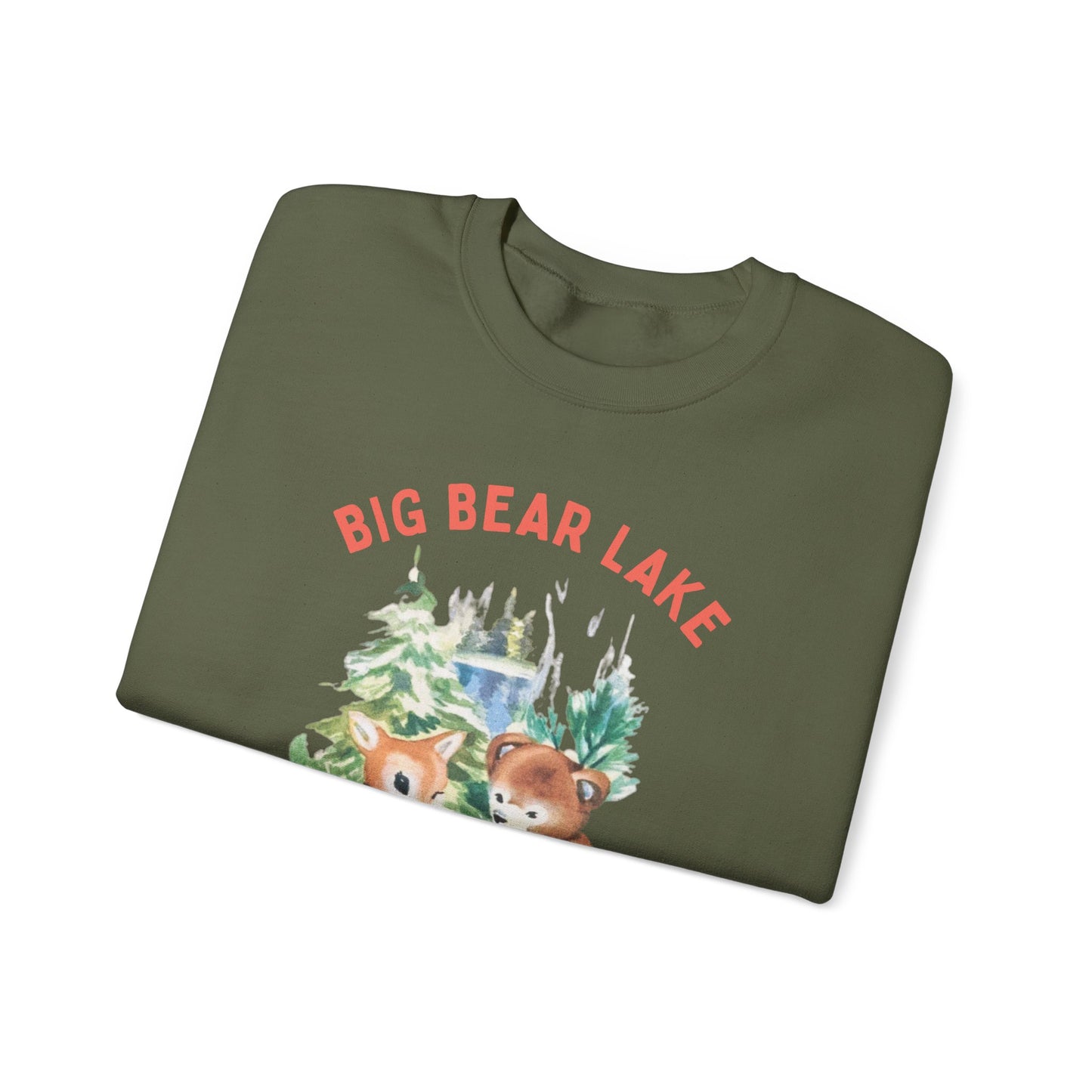 Big Bear Lake Unisex Heavy Blend™ Crewneck Sweatshirt