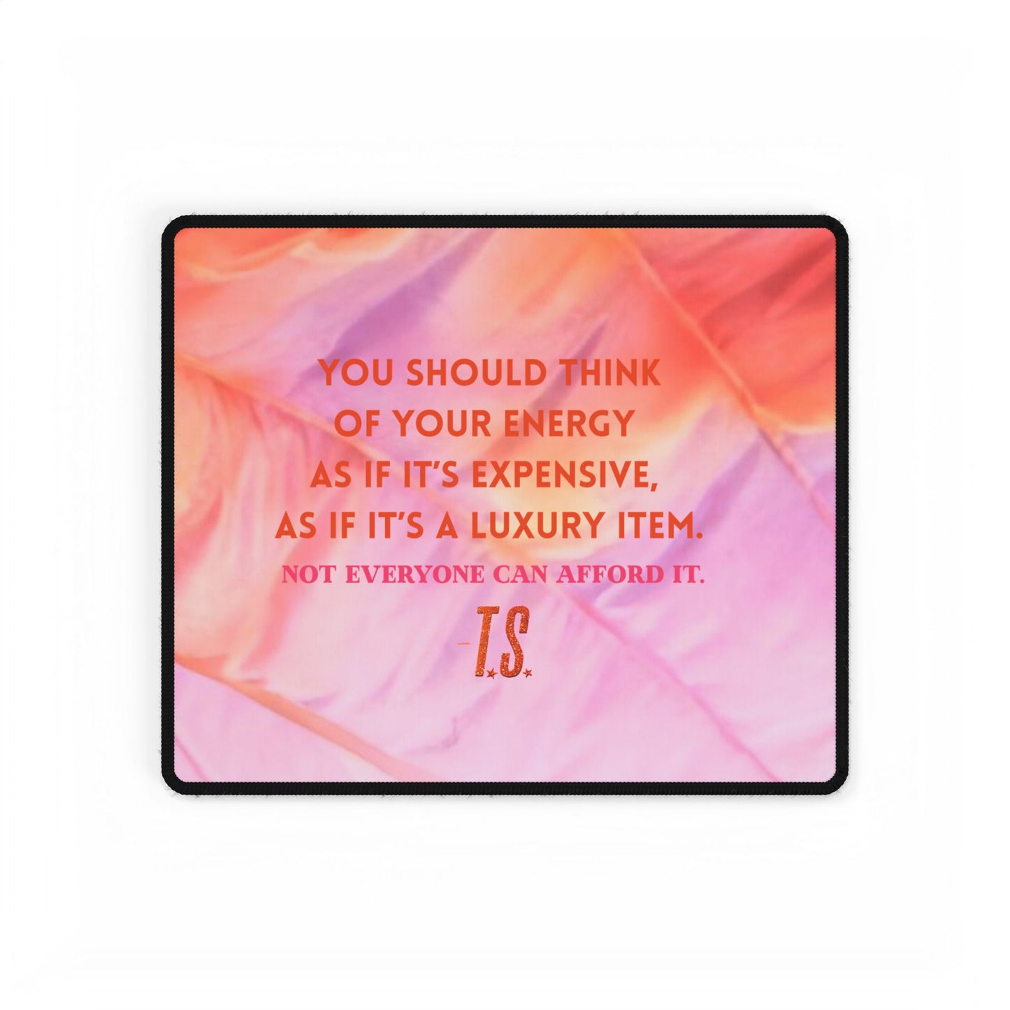 Luxury Energy Desk Mats for Home Office, Desk Accessories, Motivational Gifts, Creative Workspace, Unique Desk Decor