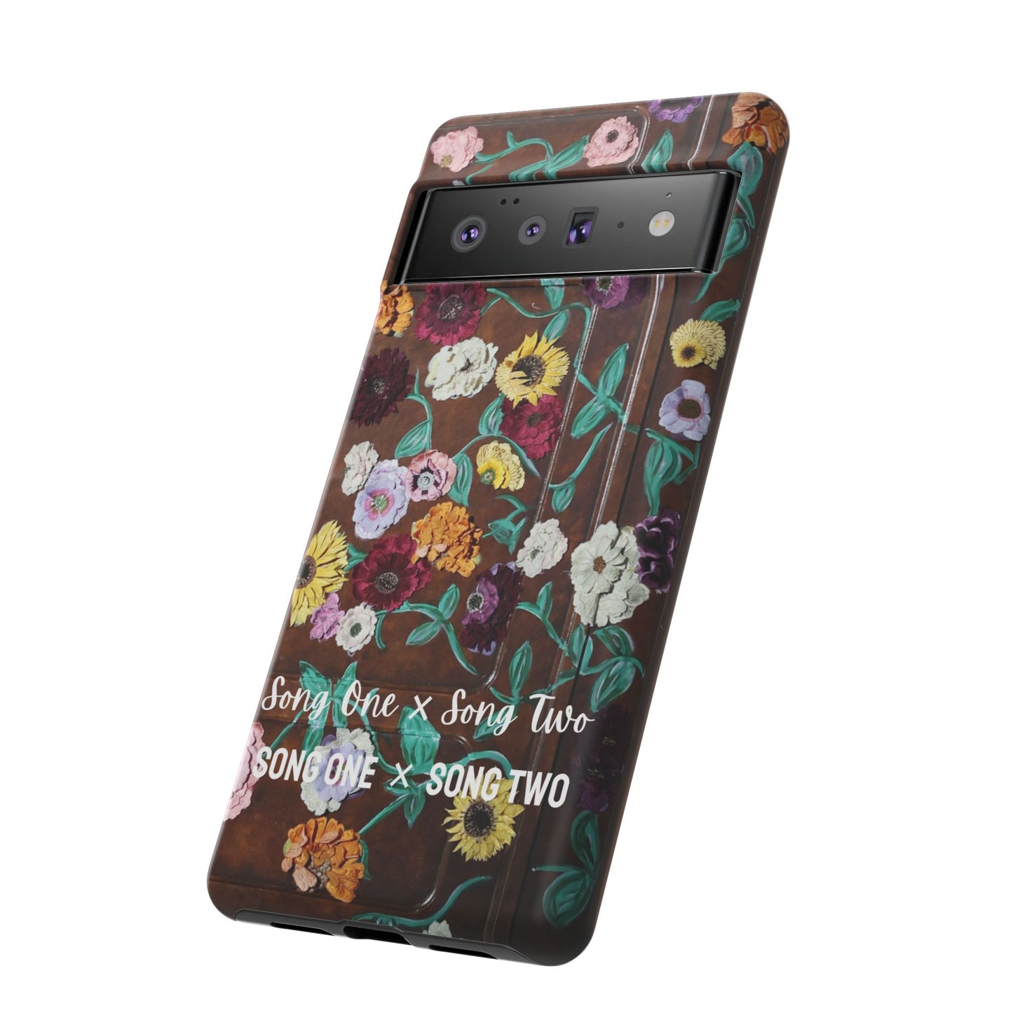 CUSTOMIZABLE with Surprise Song Titles - Surprise Song Floral Piano - Tough Cases