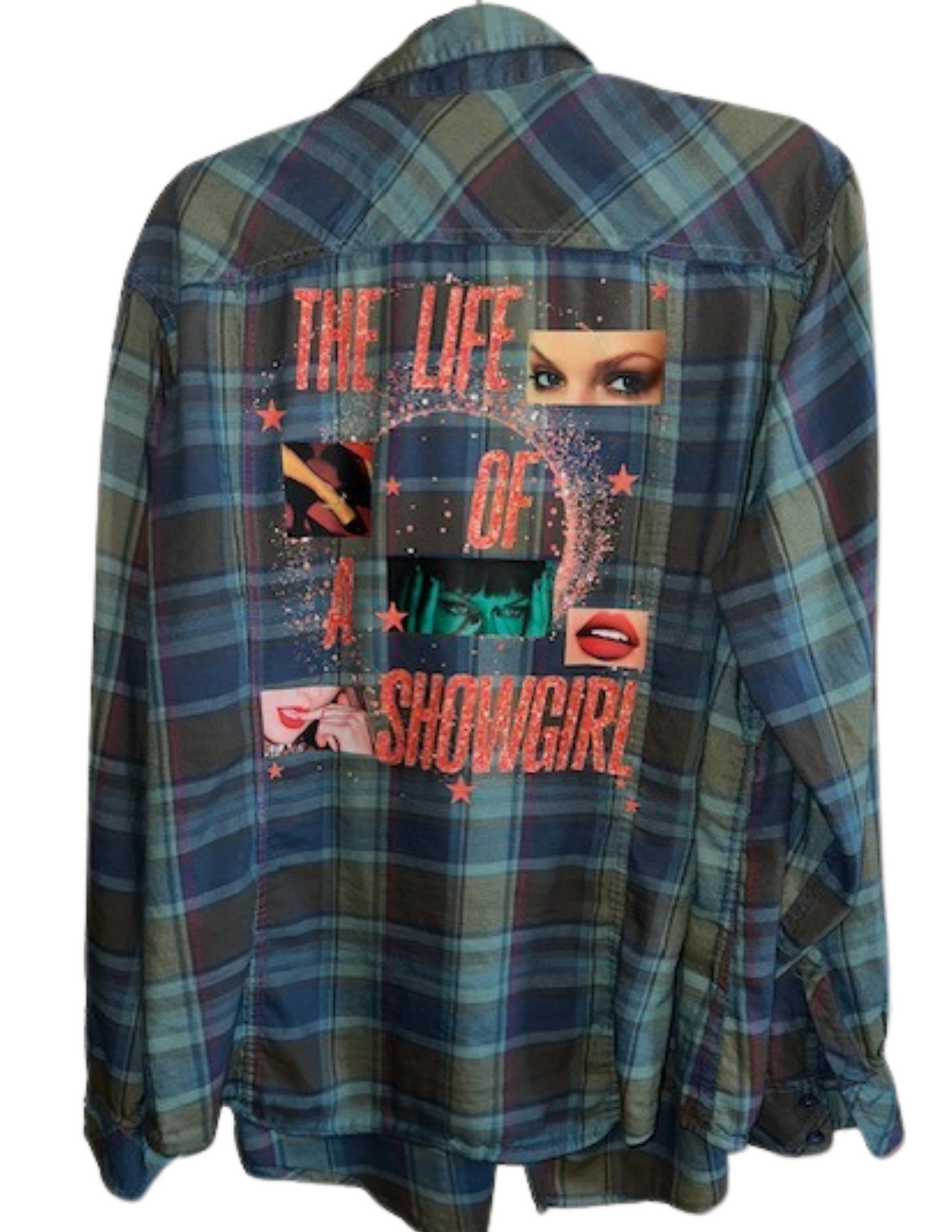 Made to Order Swiftie Upcycled Flannel Shirt