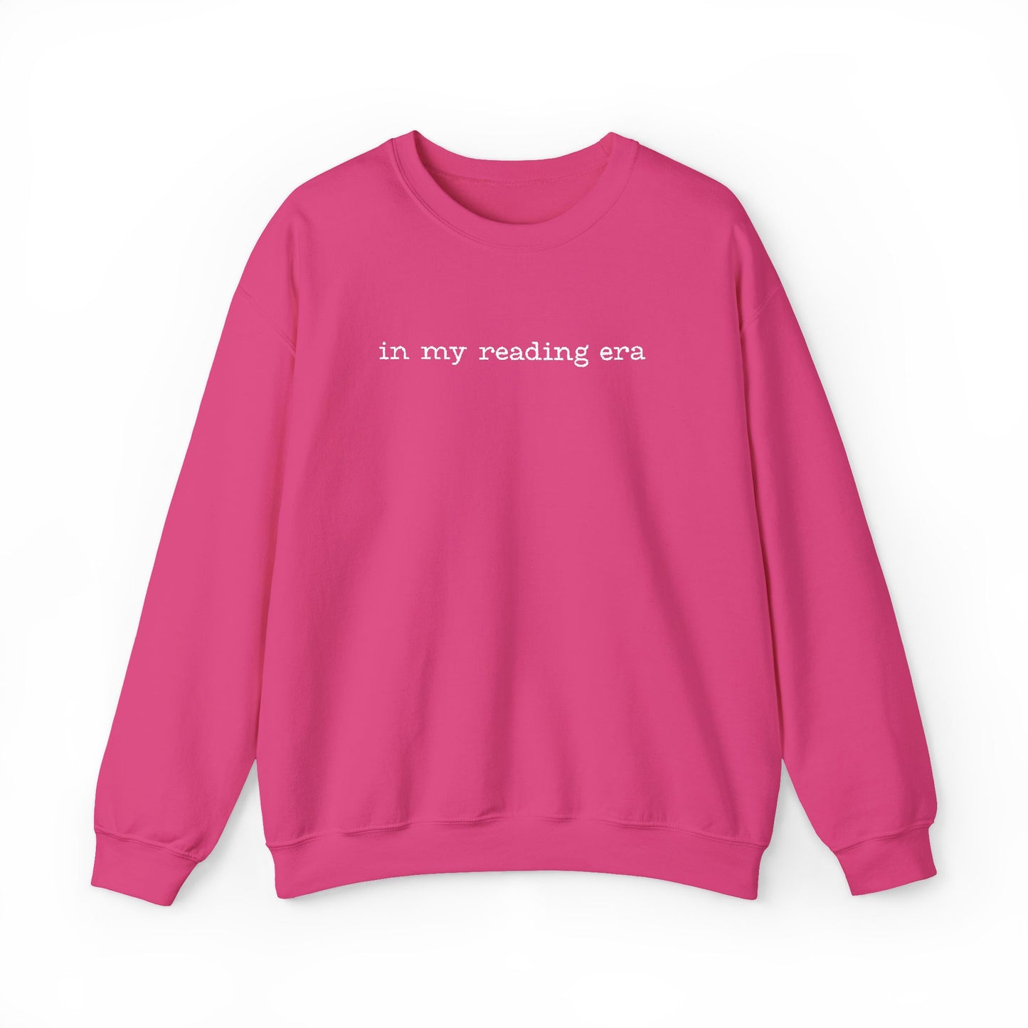 'In My Reading Area' Crewneck Sweatshirt – Cozy Literary Sweatshirt for Book Lovers