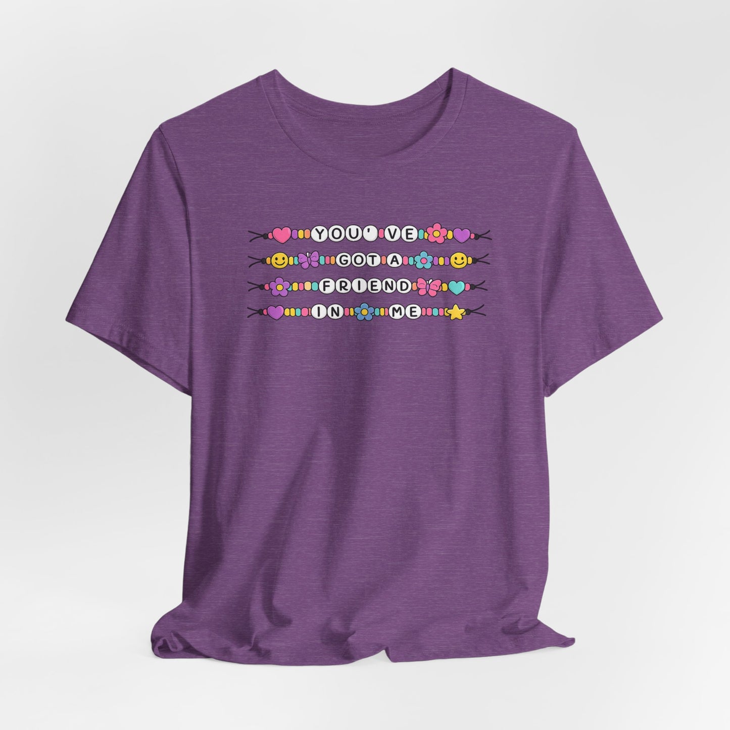 Friendship Bracelet Tee — "You've Got a Friend in Me" Graphic T-Shirt