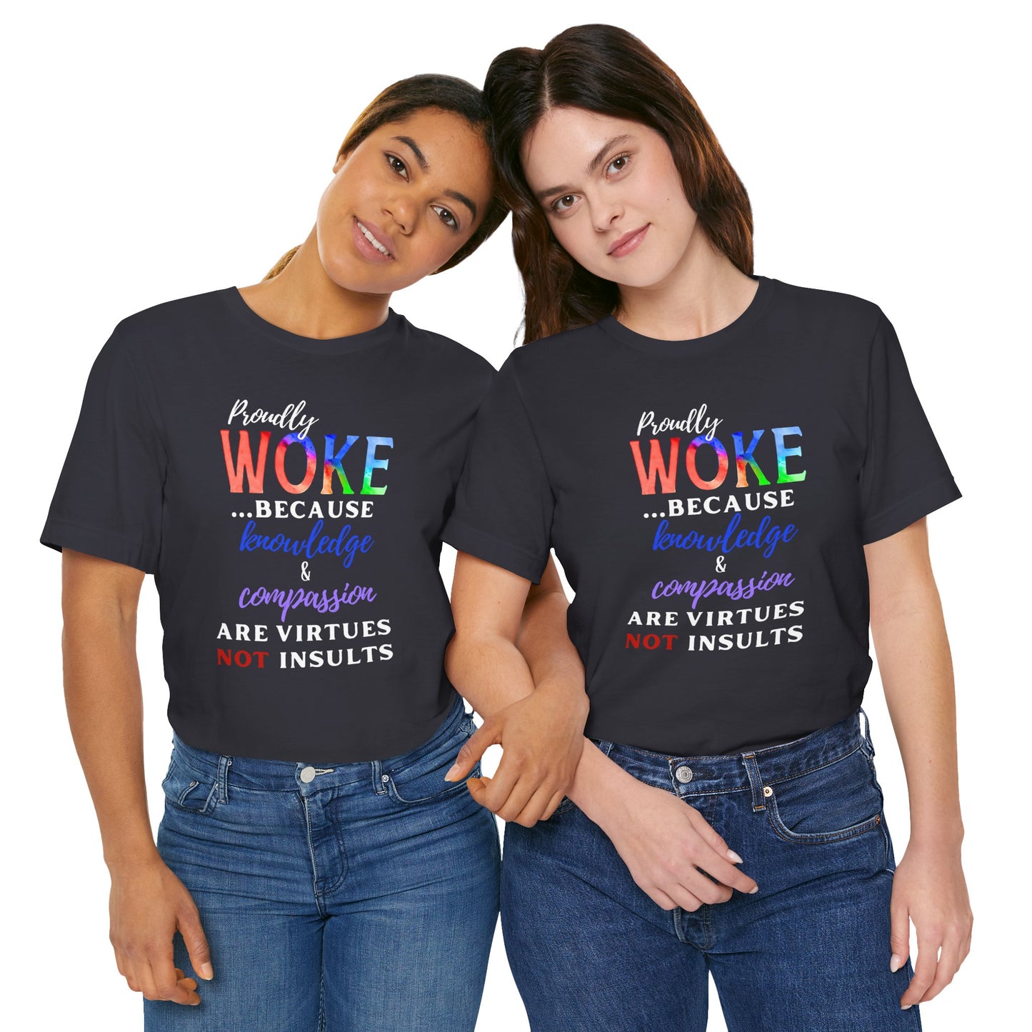 Proudly WOKE Short Sleeve Tee | Unisex T-Shirt for Activists, Social Justice Events, Casual Wear, Gift for Friends, Inclusive [...]
