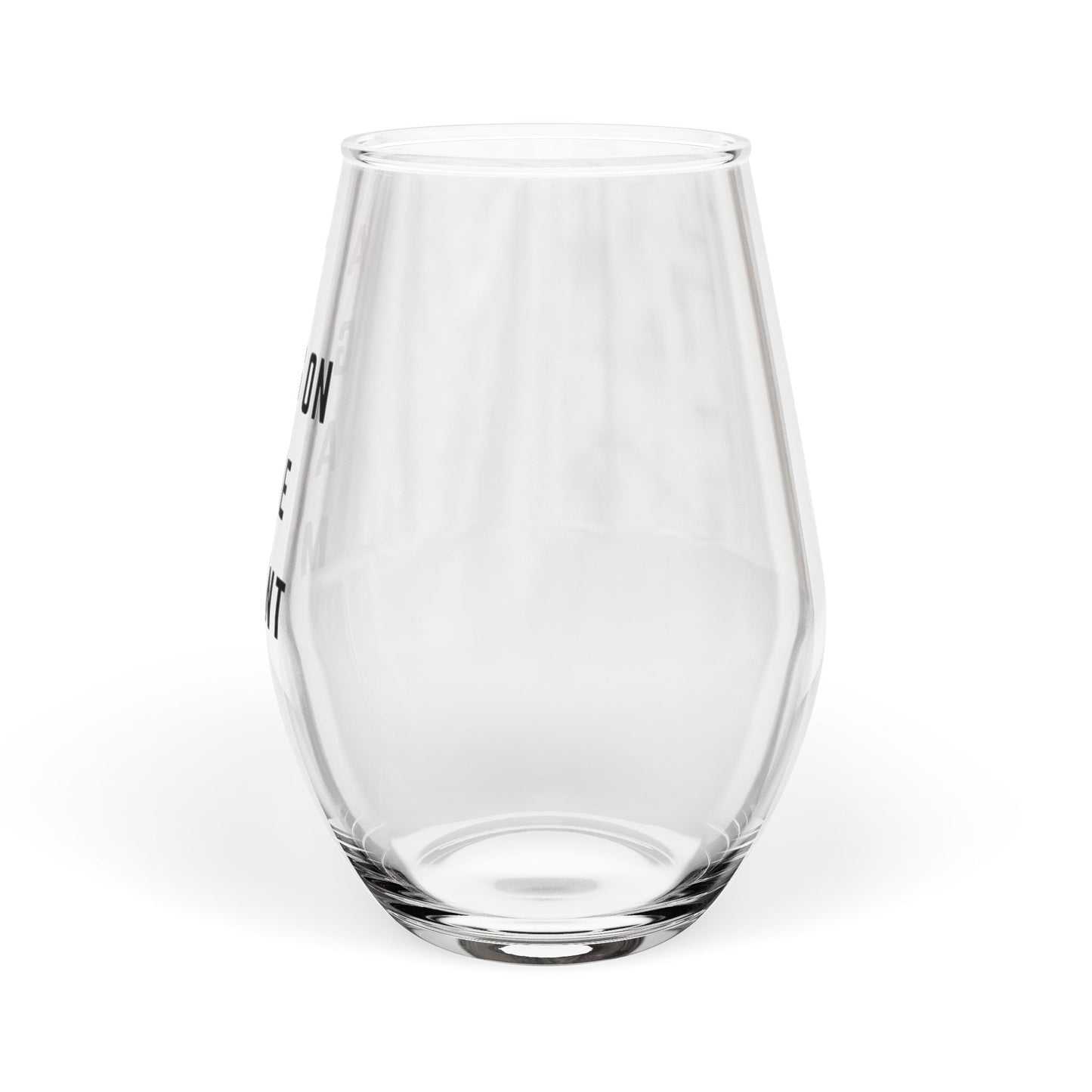 Stemless Wine Glass - A Lot Going On, 11.75oz