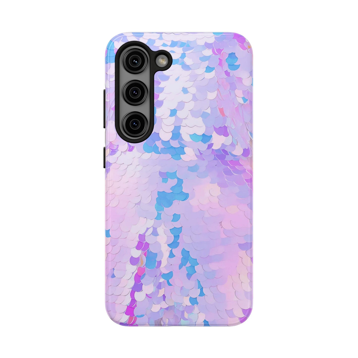 Colorful Sequin Romper Tough Phone Case - Stylish Protection for Your Device