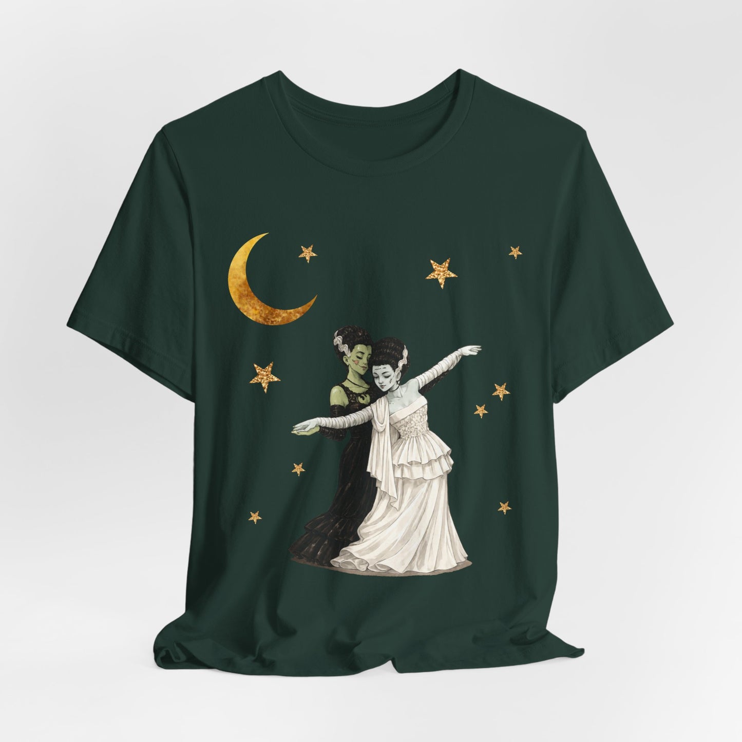 Monster Brides - Gothic Moonlit Dance Tee — Couple Costume Shirt