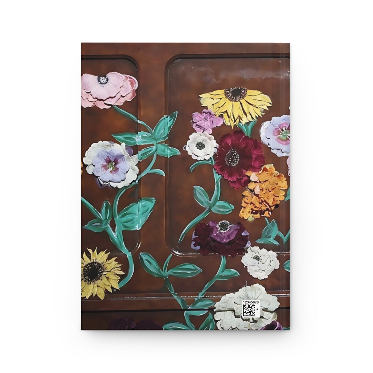 Surprise Song Piano Flowers - Hardcover Journal Matte