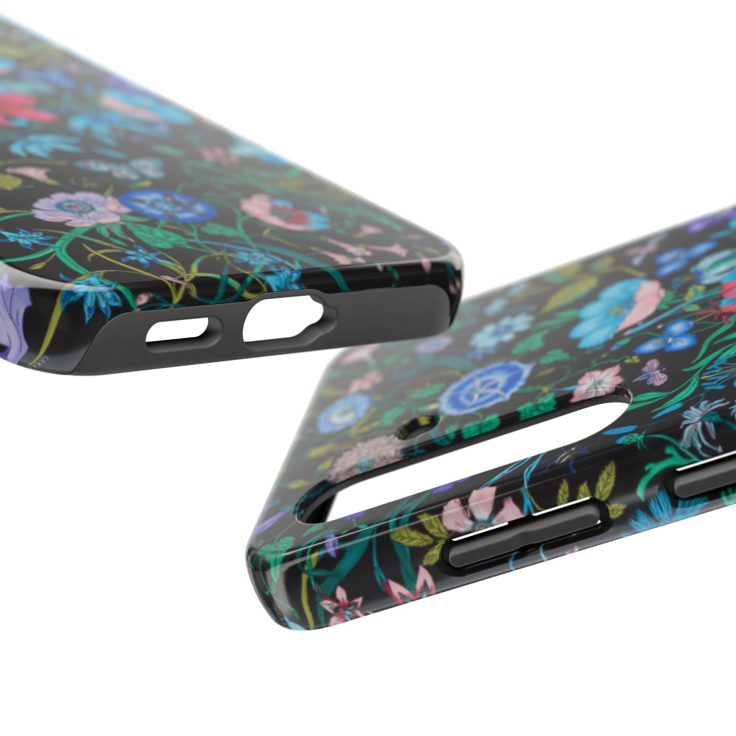 Vibrant Floral Tough Phone Case - Stylish and Durable Protection