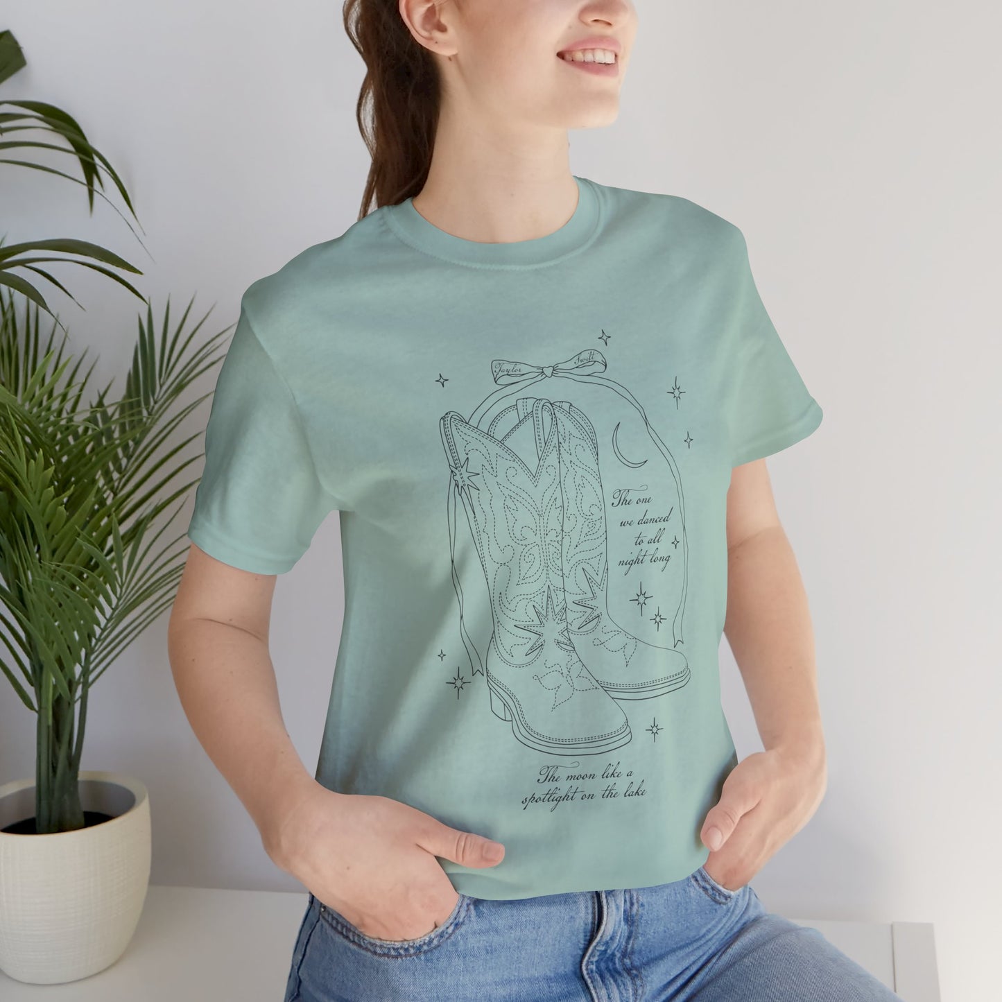 All night long - Unisex Jersey Short Sleeve Tee