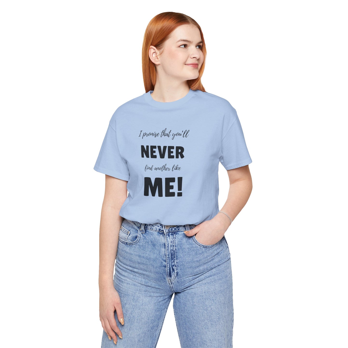 ME! butterfly wings front and back - Unisex Jersey Short Sleeve Tee
