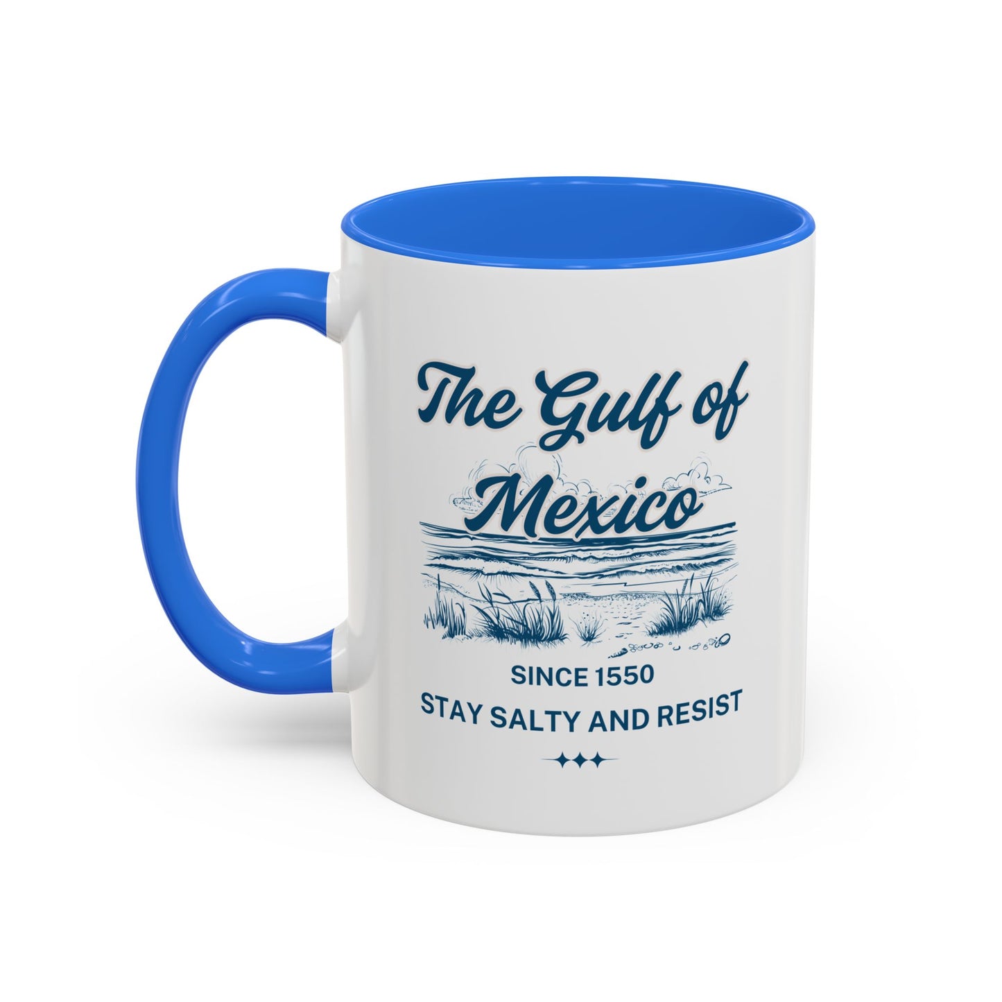 The Gulf of Mexico - Stay Salty and Resist - Perfect for Beach Lovers, Holiday Gifts, Home Decor, and Coastal Vibes