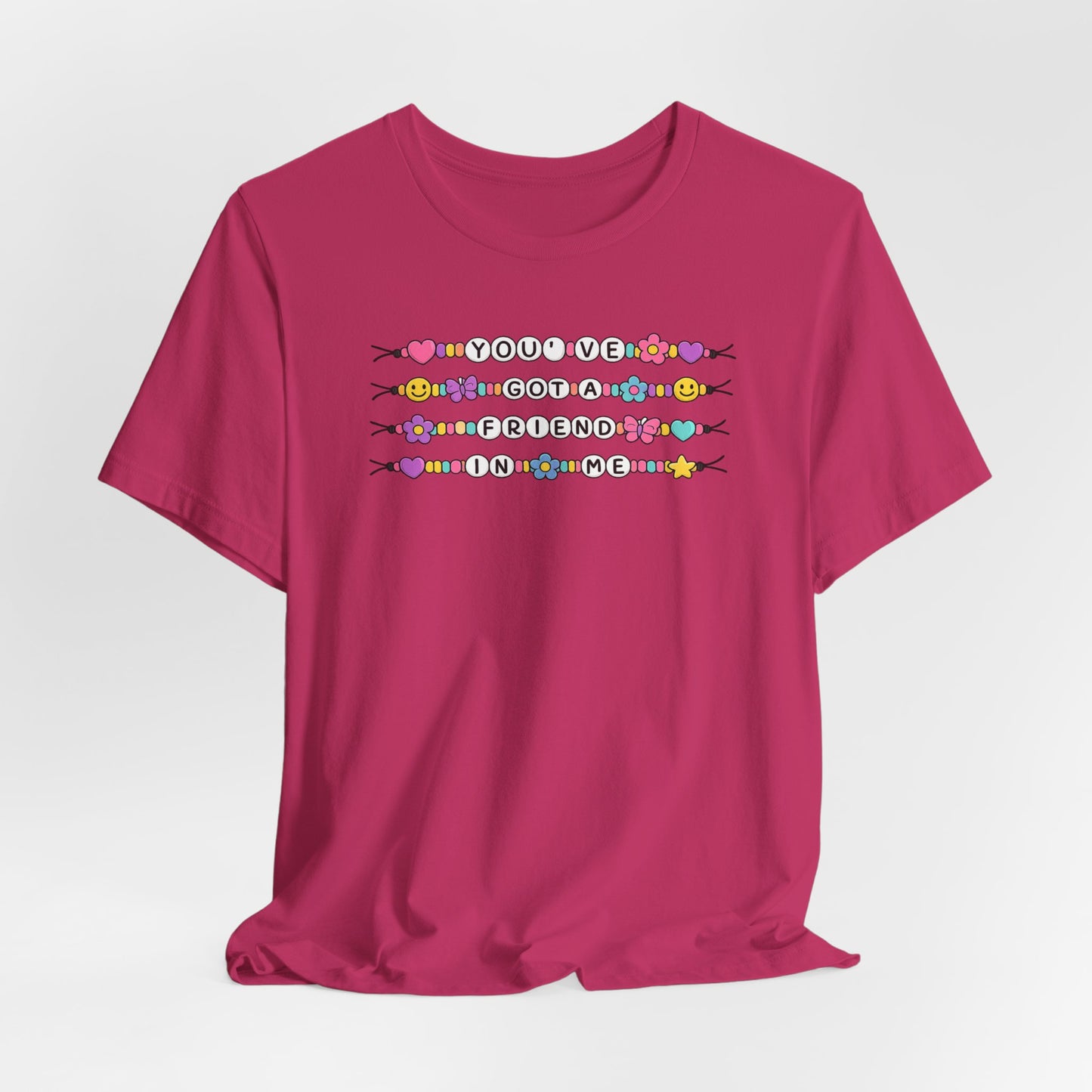 Friendship Bracelet Tee — "You've Got a Friend in Me" Graphic T-Shirt