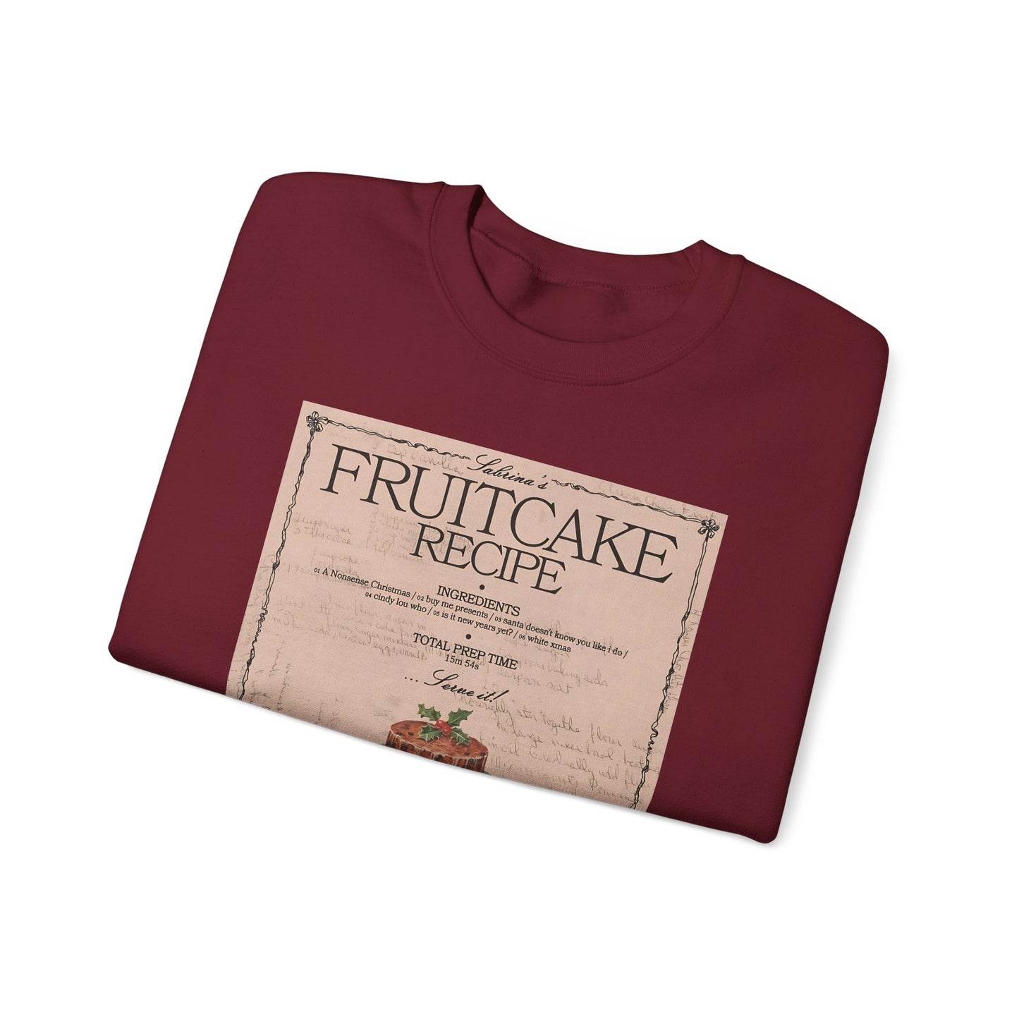 fruitcake recipe Unisex Heavy Blend™ Crewneck Sweatshirt