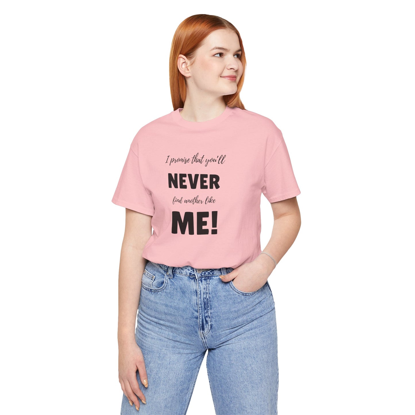ME! butterfly wings front and back - Unisex Jersey Short Sleeve Tee