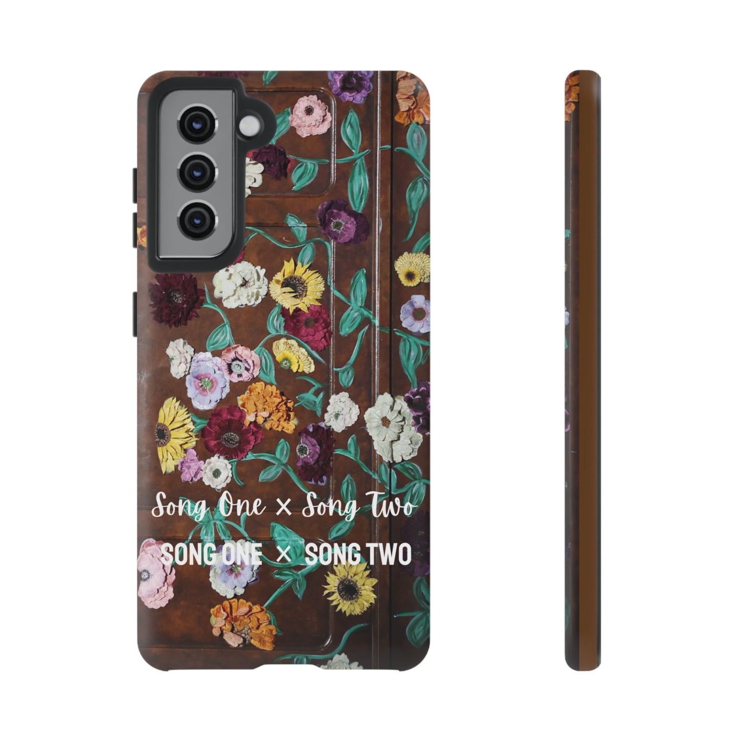 CUSTOMIZABLE with Surprise Song Titles - Surprise Song Floral Piano - Tough Cases