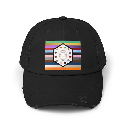 TAY-pendence Day - Stylish Unisex Distressed Cap with Colorful Hexagon Design, Casual Hat for Everyday Wear, Gift for Trendsetters, Summer Accessory, Fit [...]