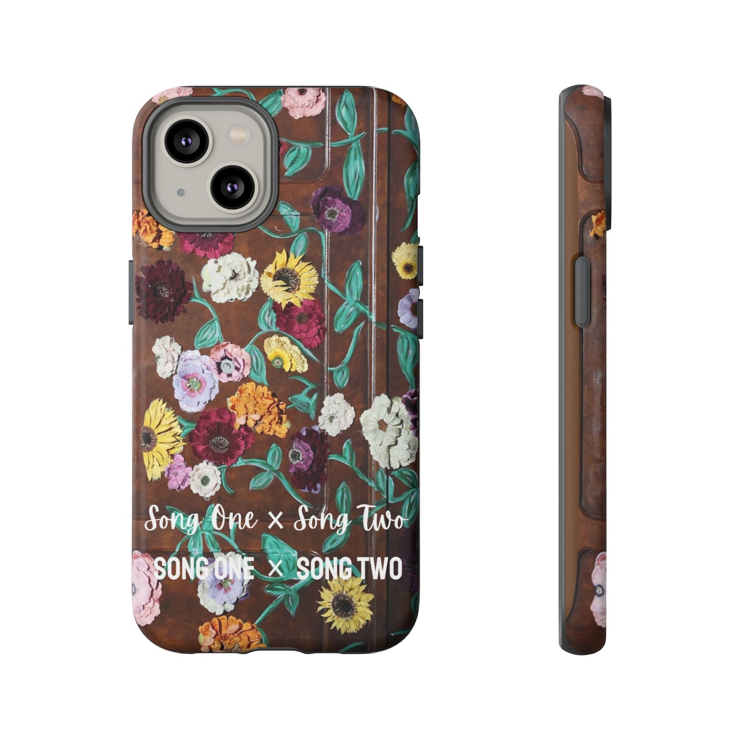 CUSTOMIZABLE with Surprise Song Titles - Surprise Song Floral Piano - Tough Cases