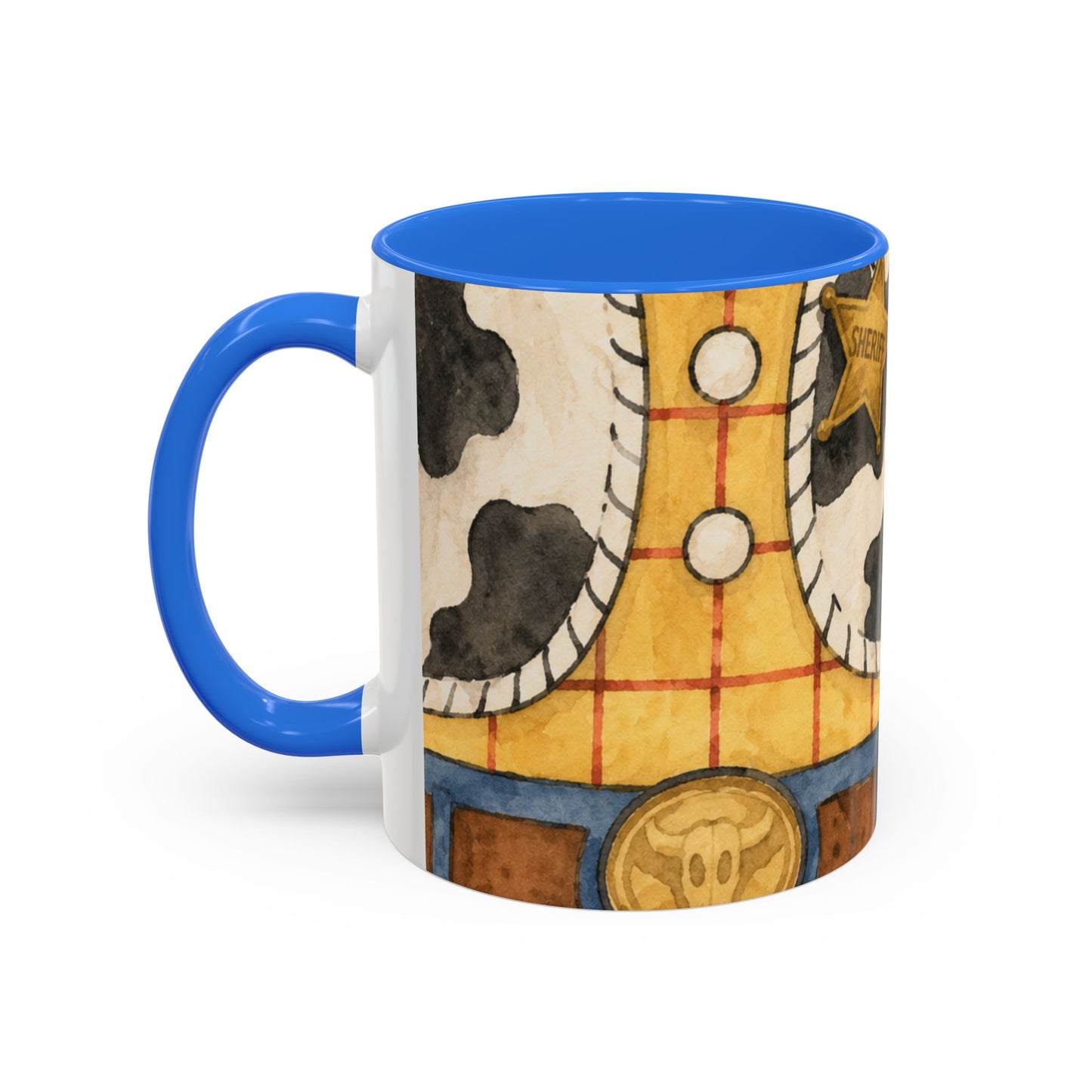 Cowboy/Cowgirl Front/Back Mug — Colorful 11oz